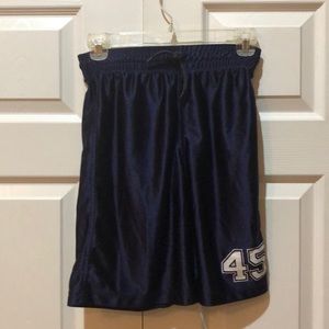 Boys navy blue shorts
